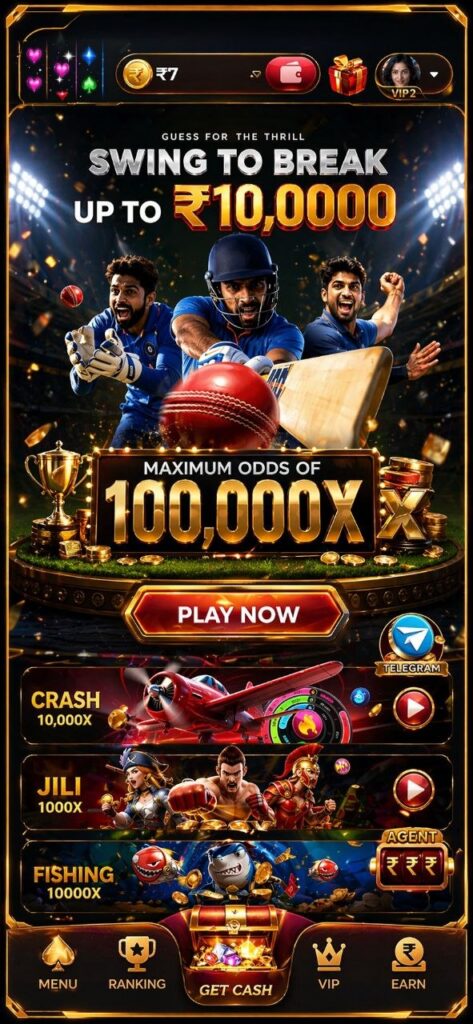 IE777 online gaming app interface with casino games and betting features